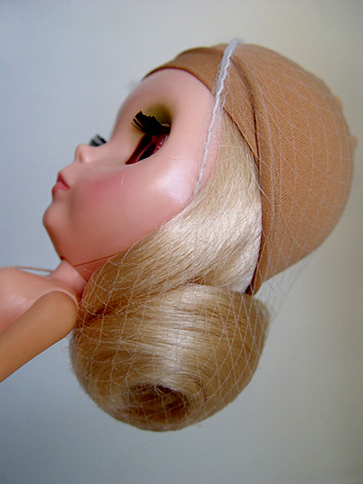 Kenner 1972 blythe doll hair defrizz restoration yatafix prototype aiai chan blythe vintage doll japan yatabazah 