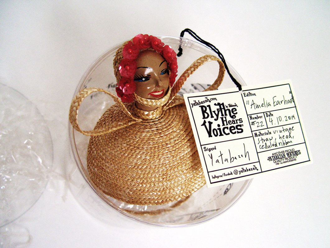 blythe hears voices headpiece prototype aiai chan blythe kenner vintage doll japan