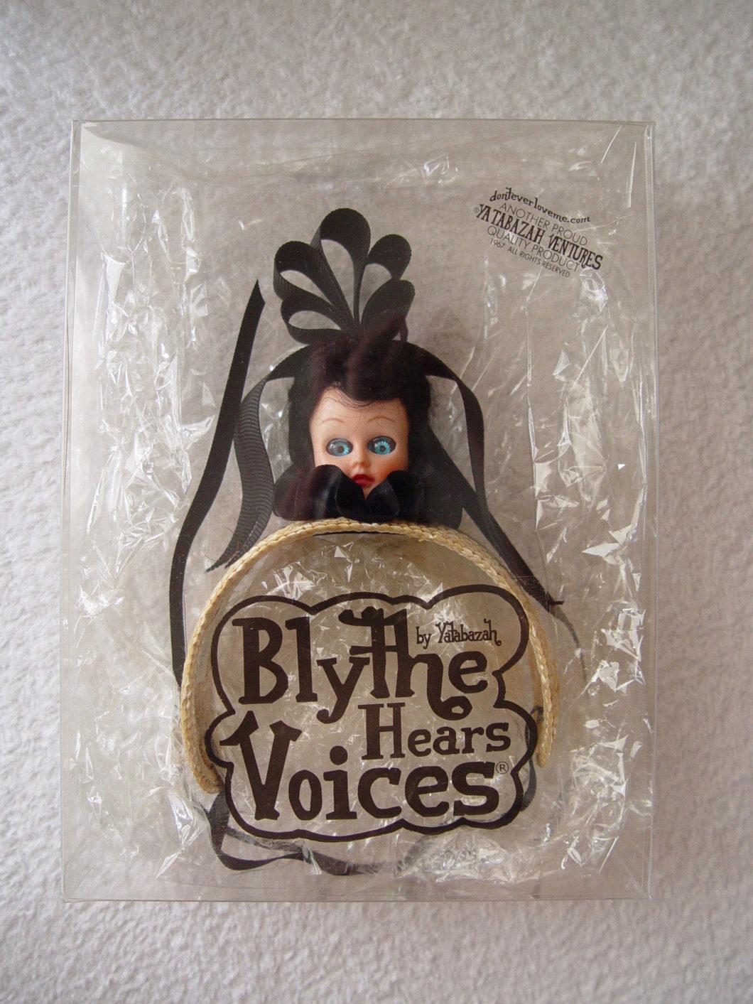 blythe hears voices prototype aiai chan blythe kenner vintage doll japan yatabazah