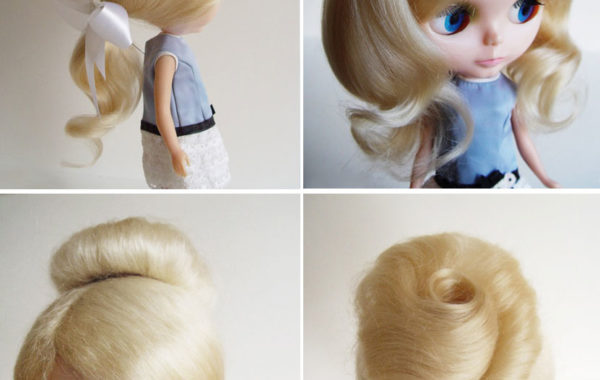 blythe kenner mohair wig hair alpaca aiai chan vintage doll japan yatabazah