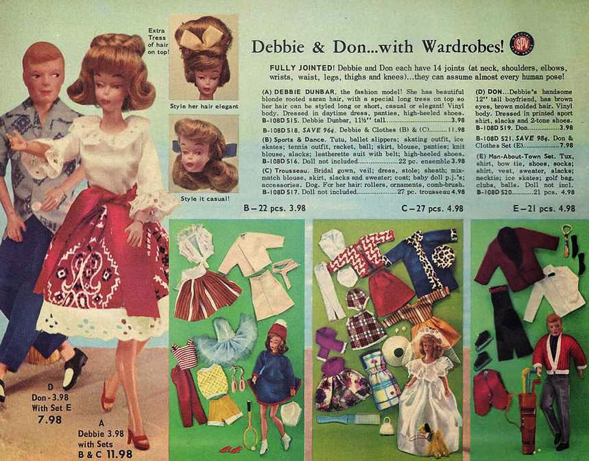 debbie drake valentine vintage barbie clone polly pose don Dunbar Miss Fashion doll Marx Marlene yatabazah