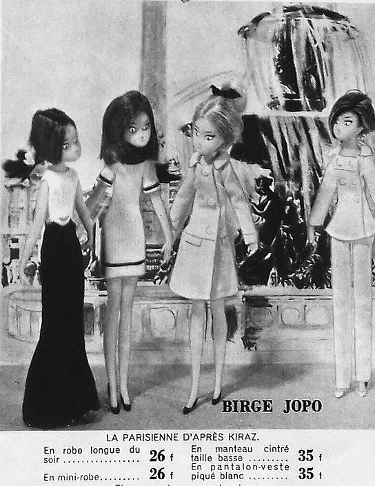 kiraz mamzelle de paris french fashion doll sylvie vartan Les Parisiennes de Kiraz