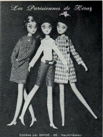 kiraz mamzelle de paris french fashion doll sylvie vartan Les Parisiennes de Kiraz