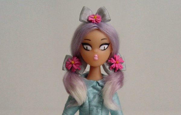 mdvanii wig mamzelle de paris kiraz doll barbie silkstone fashion royalty