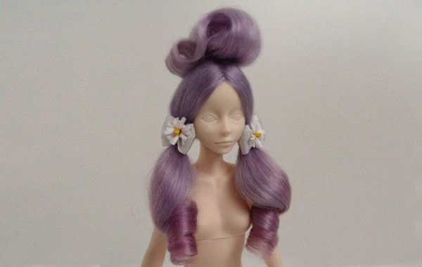 mdvanii wig mamzelle de paris kiraz doll barbie silkstone fashion royalty