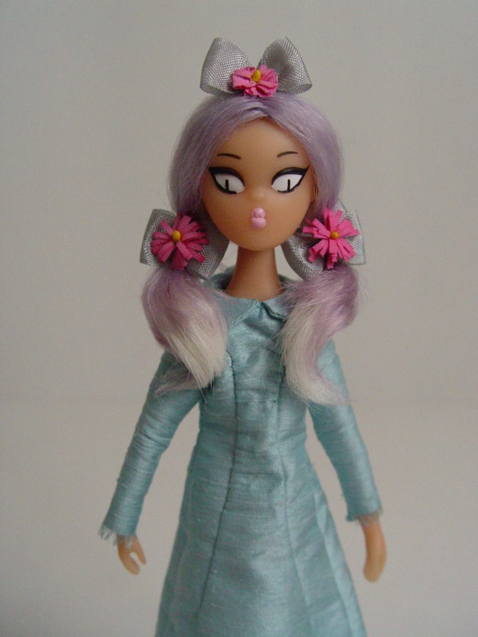 mdvanii wig mamzelle de paris kiraz doll barbie silkstone fashion royalty
