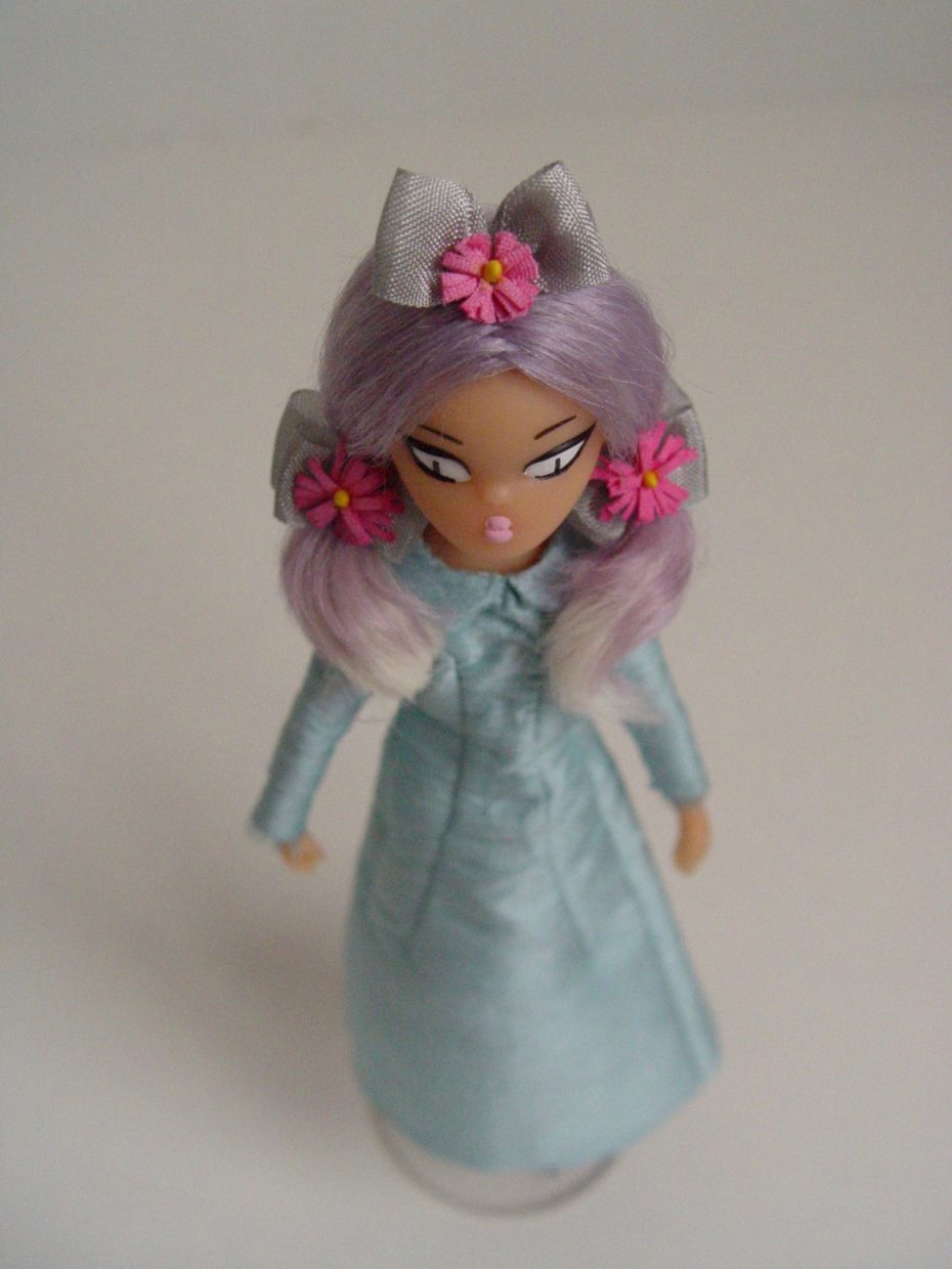 mdvanii wig mamzelle de paris kiraz doll barbie silkstone fashion royalty