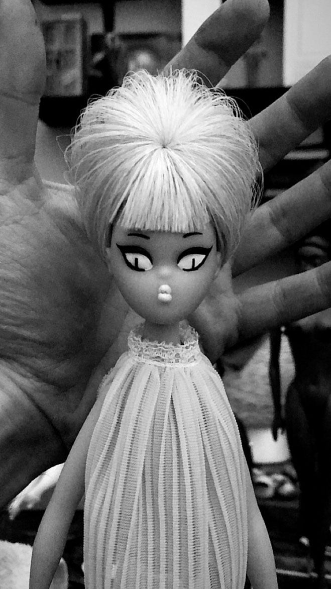 mdvanii wig mamzelle de paris kiraz doll barbie silkstone fashion royalty